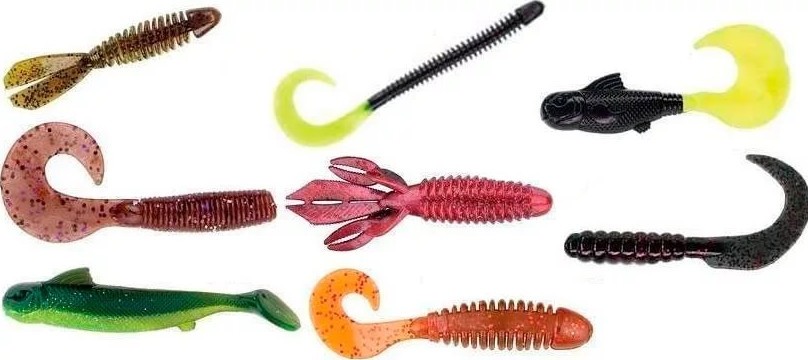 Особенности силиконовых приманок