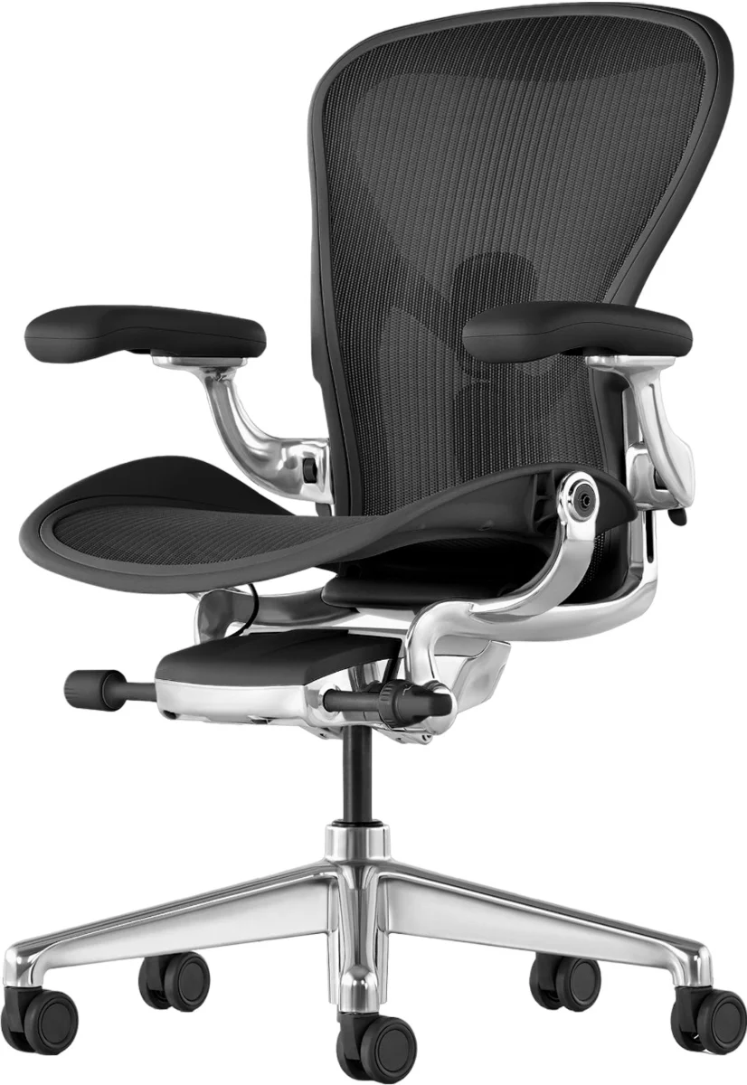 Кресло Herman Miller Aeron Размер B, цвет графит