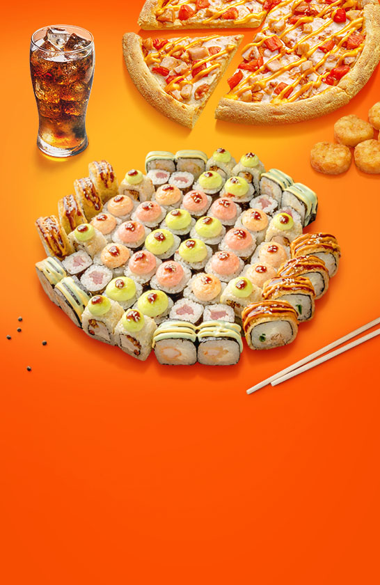 Доставка суши в Октябрьском на дом и в офис